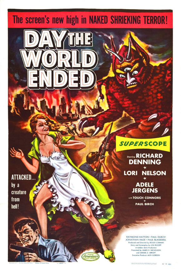 Day The World Ended Movie Poster 16x24 on Sale