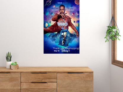 Doctor Who Movie Poster 24x36 24"x36" #5012401 Ncuti Gatwa The Poster Depot