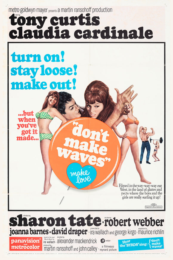 Don’T Make Waves Movie Poster 24x36 24inx36in