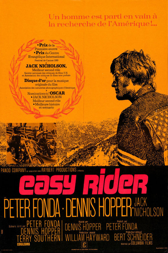 Easy Rider (French) Movie Poster On Sale United States