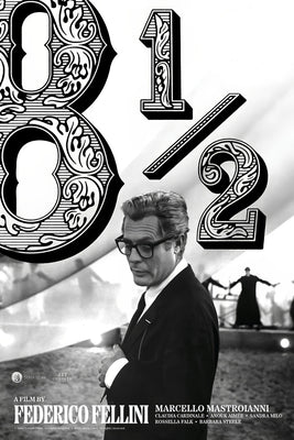 Eight and a Half Movie Poster 24"x36" The Poster Depot