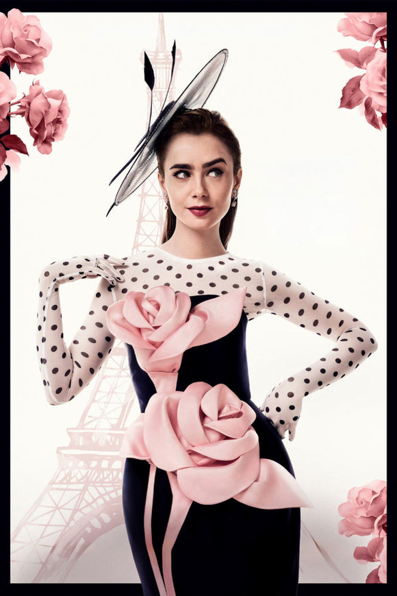 Emily In Paris Lily Collins Poster