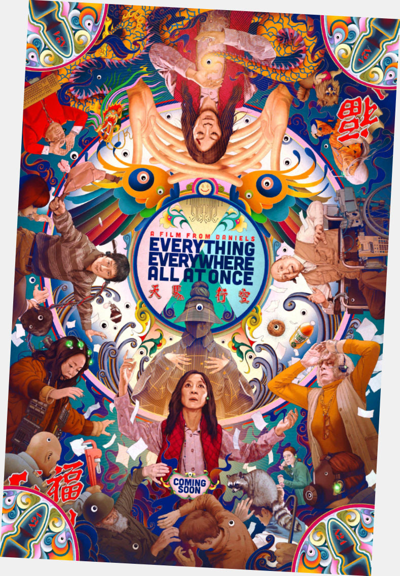 Everything Everywhere All At Once Movie poster| theposterdepot.com The Poster Depot