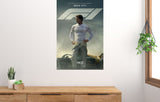 F1 Brad Pitt  Movie Poster 11in x 17in