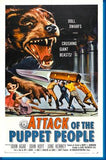 Attack Of The Puppet People 11x17 poster for sale cheap United States USA