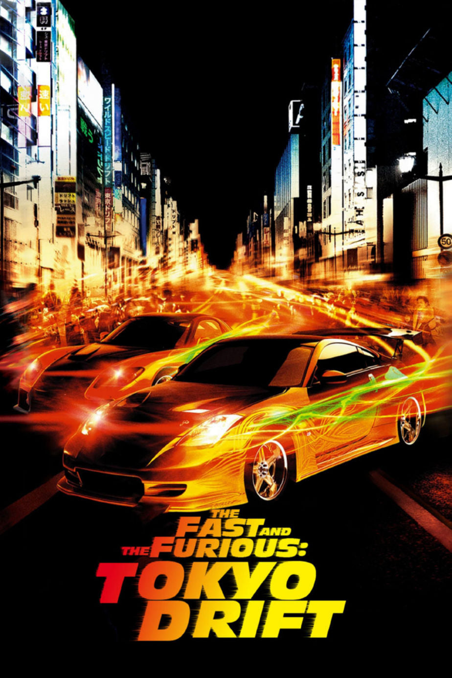 Fast Furious Tokyo Drift Movie Poster 27x40 27