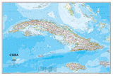 Cuba Map 11x17 poster for sale cheap United States USA