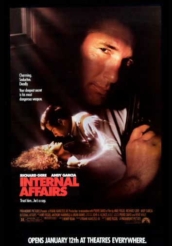 Internal Affairs 11x17 poster for sale cheap United States USA