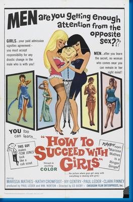 How To Succeed With Girls 11x17 poster for sale cheap United States USA