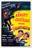 Abbott Costello Meet Frankenstein 11x17 poster for sale cheap United States USA