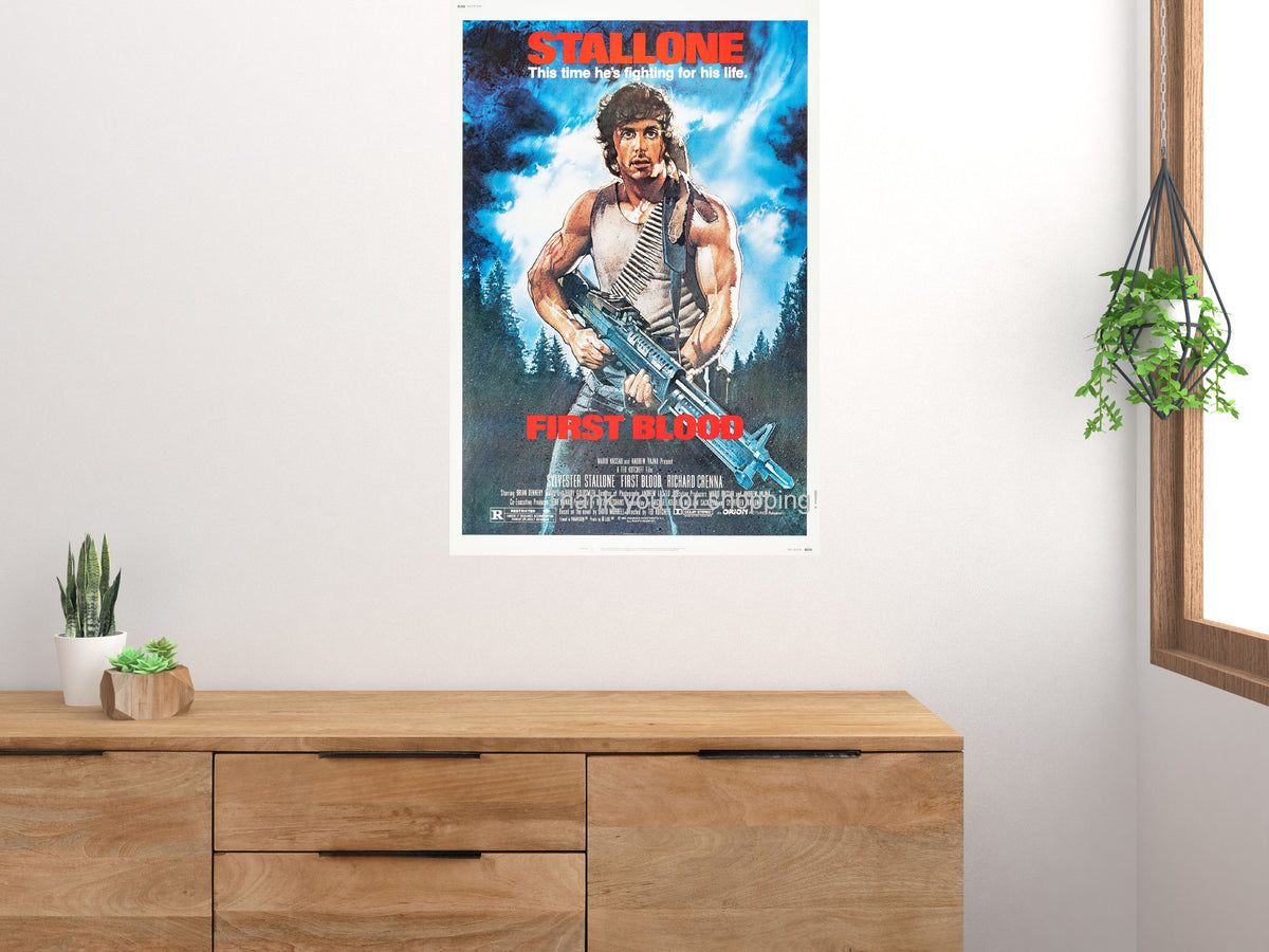 First Blood Movie Poster 11x17 | theposterdepot.com The Poster Depot