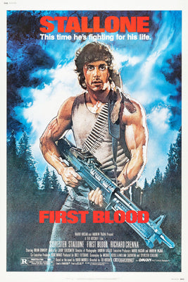 First Blood Movie Poster 24x36 24"x36" #5012401 The Poster Depot