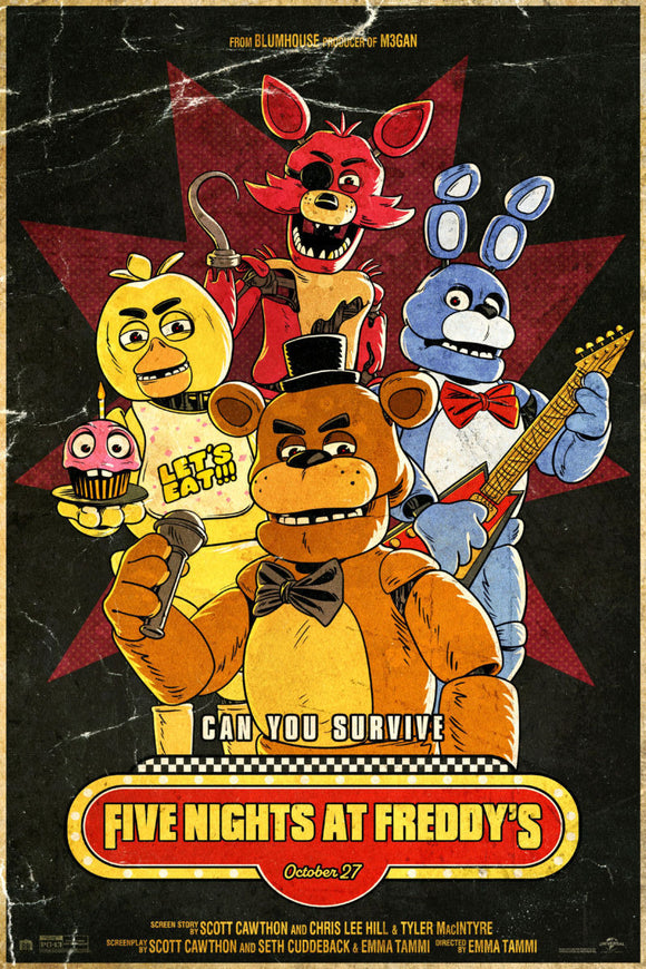 Five Nights at Freddy's Movie Poster 24