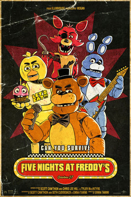 Five Nights at Freddy's Movie Poster On Sale United States