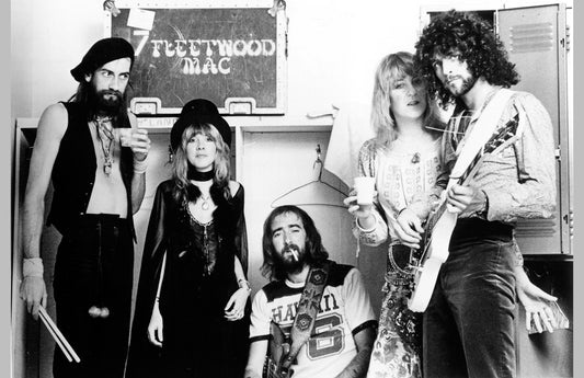 Fleetwood Mac Bw Poster 24inch x 36inch