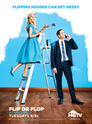 Flip or Flop Poster 16x24 Inch Print Wall Art Decor The Poster Depot