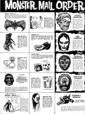 Vintage Magazine Novelty Ad Poster 27x40 from The Poster Depot