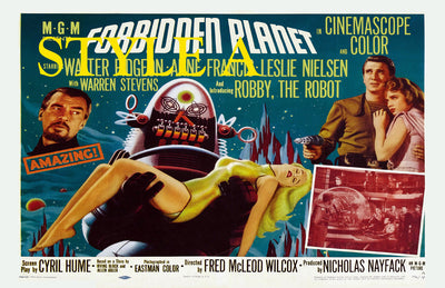 Forbidden Planet Movie Poster (16"x24")