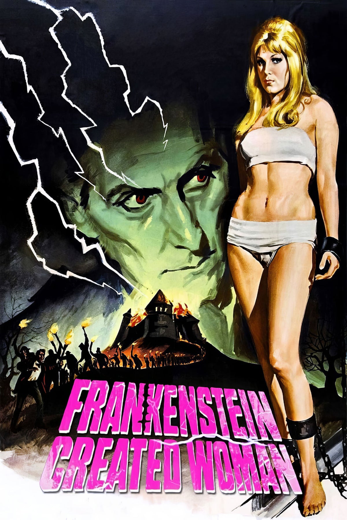 Frankenstein Created Woman Poster 11x17 | The Poster Depot The Poster Depot