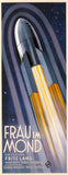 frau im mond insert Movie Poster 14x36 14"x36" 