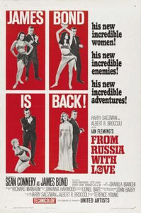 From Russia With Love Movie 11x17 poster for sale cheap United States USA