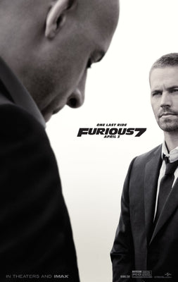 Furious 7 Poster 27x40 from The Poster Depot