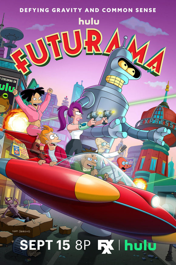 Futurama Poster 11x17 – Animated Sci-Fi Wall Art | The Poster Depot