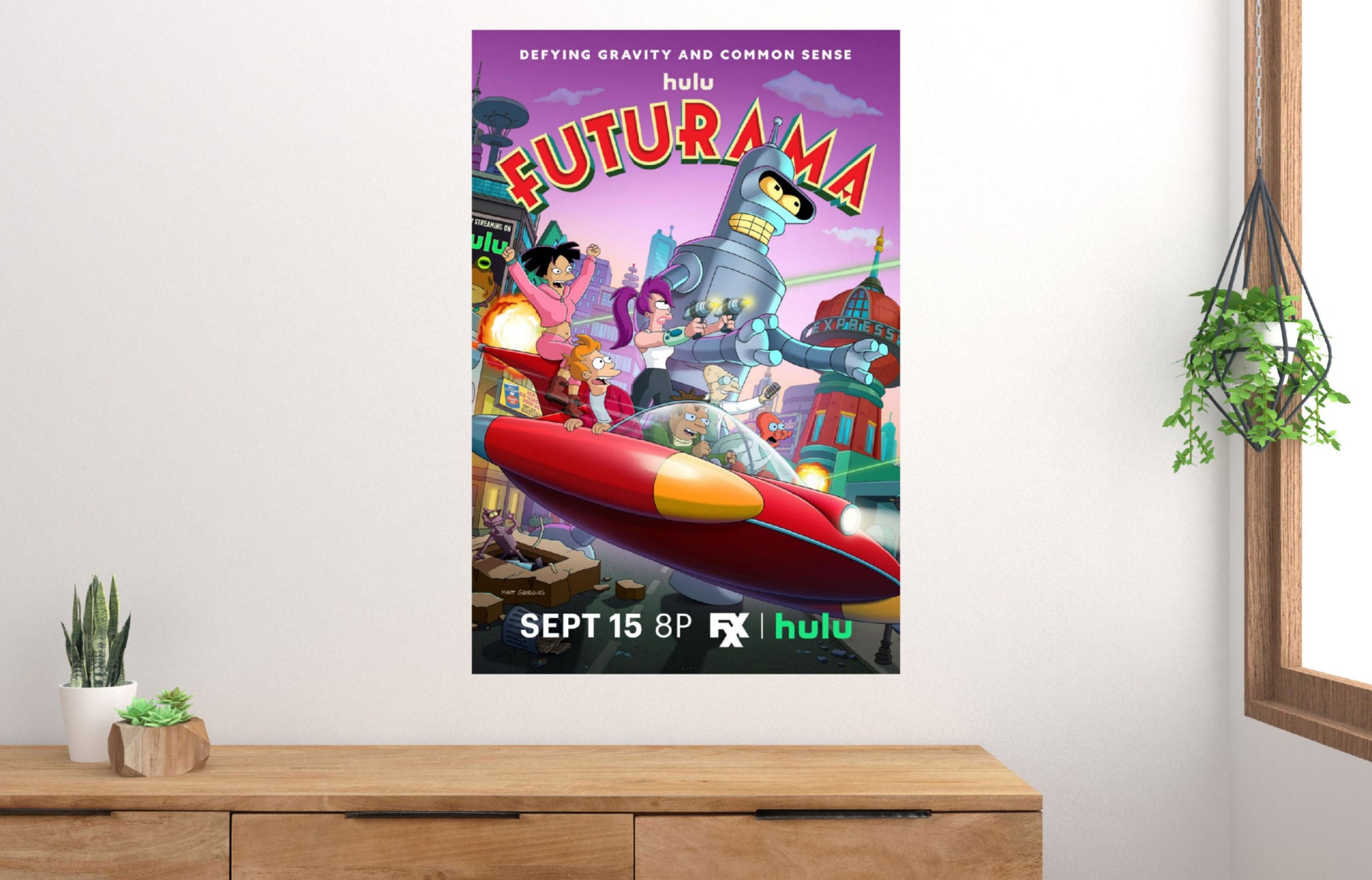 Futurama Poster 11x17 – Animated Sci-Fi Wall Art | The Poster Depot
