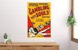 Gambling with Souls exploitation movie poster with stark tones