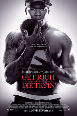 Get Rich or Die Tryin’ Movie Poster 24"x36" The Poster Depot