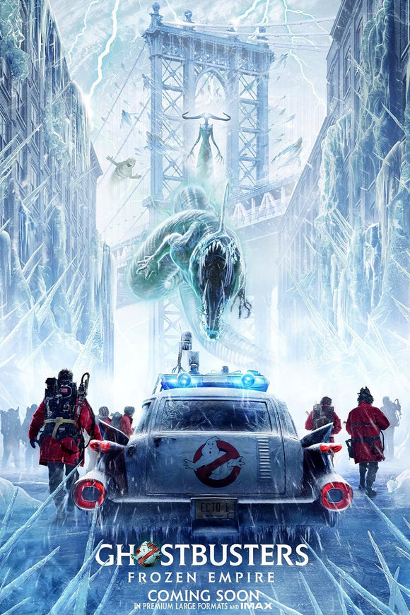 Ghostbusters Frozen Empire Movie 11x17 poster #A for sale cheap United States USA