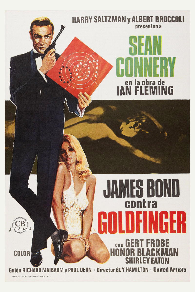 Goldfinger Movie Poster (16"x24") The Poster Depot