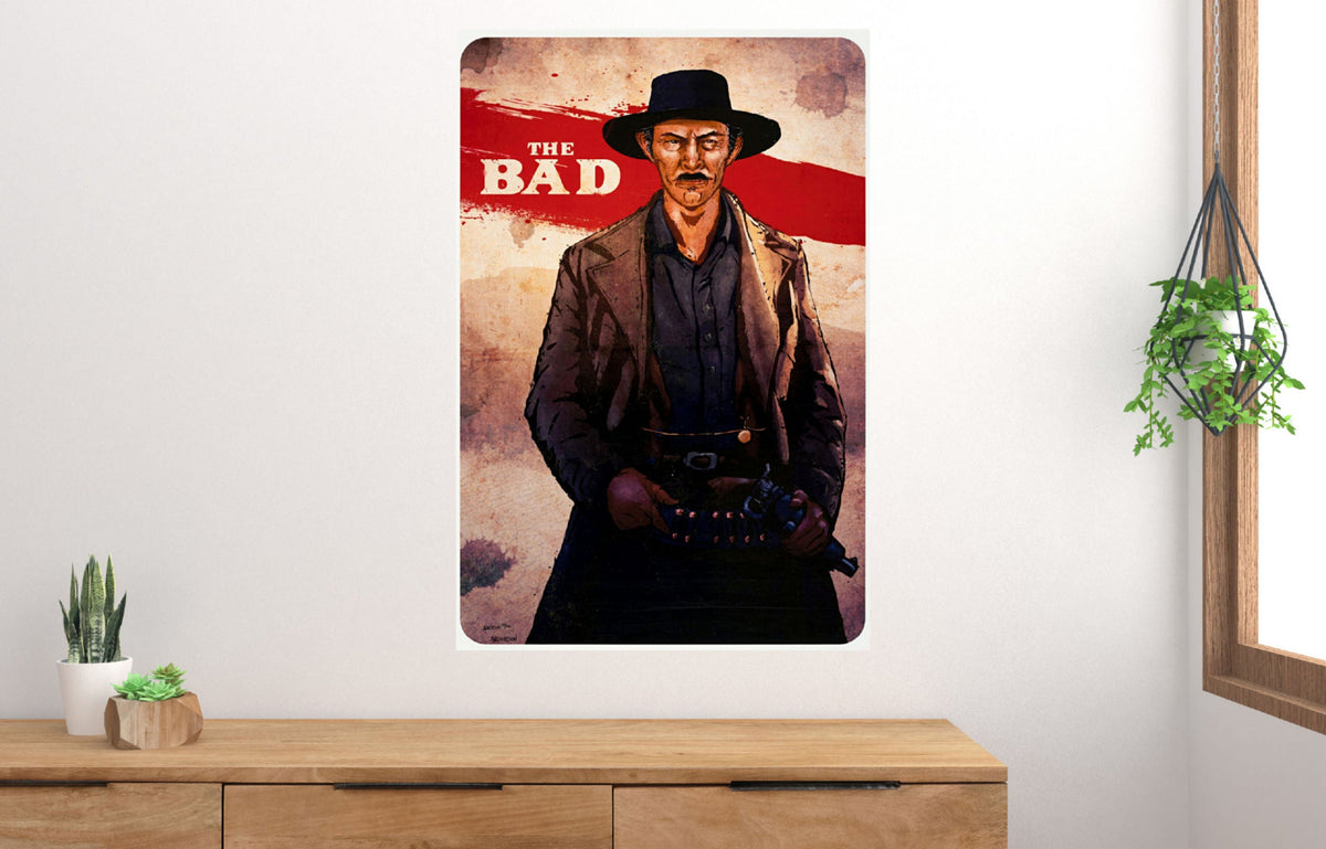 The Good, the Bad and the Ugly Poster 11x17 – Western Grit Wall Art | The Poster Depot The Poster Depot