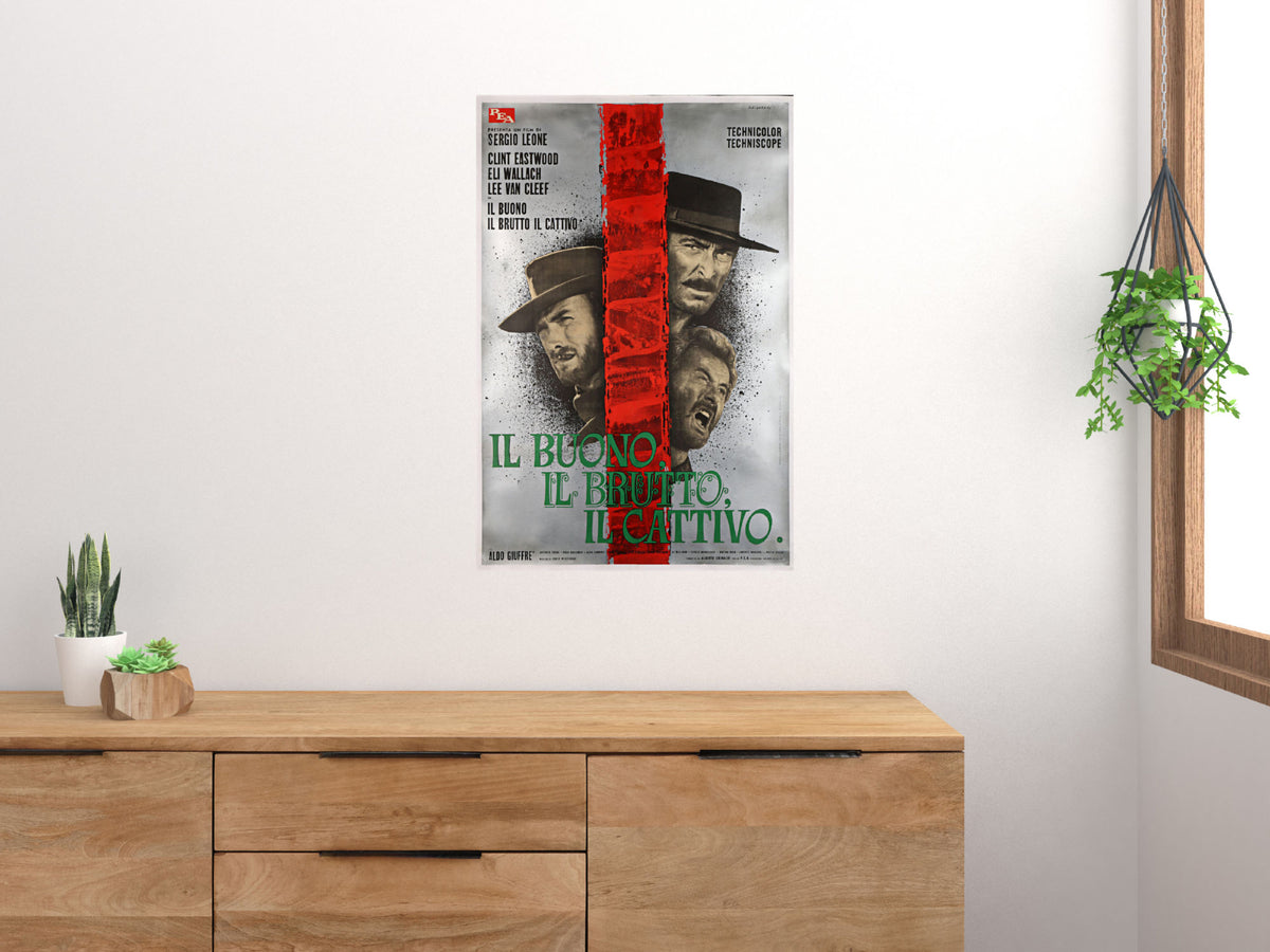 The Good The Bad And The Ugly Spanish Movie Poster 27x40 on Sale