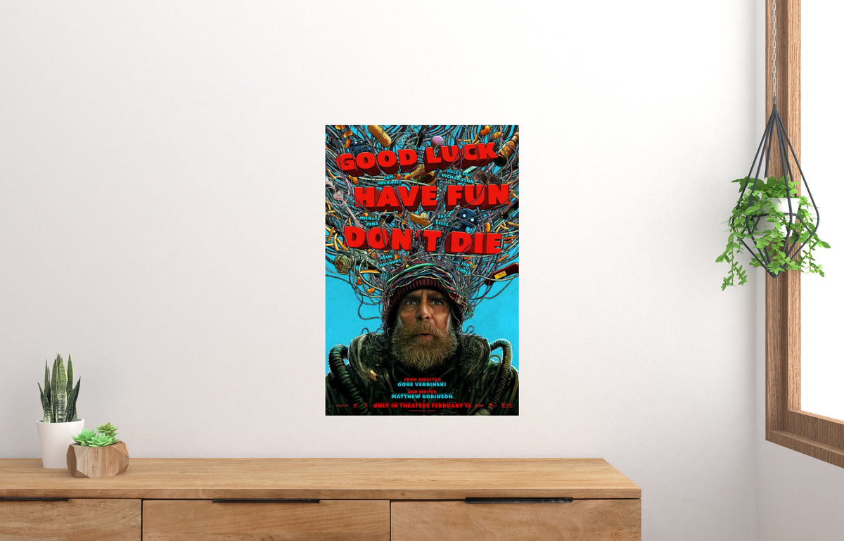 Good Luck Have Fun Don't Die Movie Poster Wires - 27"x40" The Poster Depot