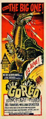 Gorgo Movie Poster (14"x36") The Poster Depot
