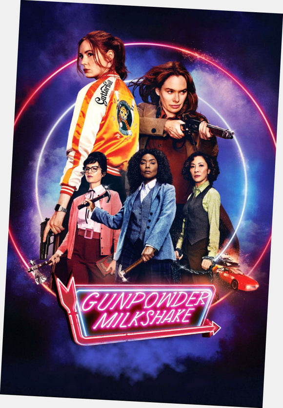 Gunpowder Milkshake Movie 11x17 poster for sale cheap United States USA