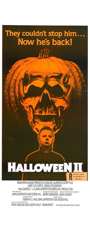 Halloween II Movie Poster Insert 14x36  14 inch x 36 inch Halloween 2