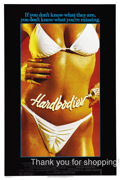 Hardbodies Movie Poster 24x36 | theposterdepot.com The Poster Depot