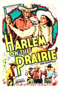 Harlem On The Prairie Movie 11x17 poster - for sale cheap United States USA