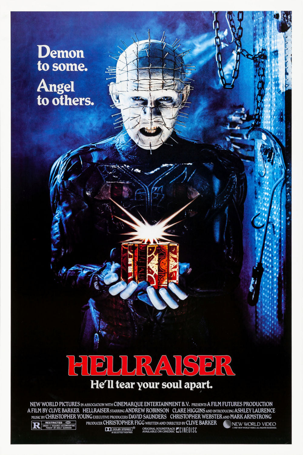 Hellraiser Movie Poster 27x40 The Poster Depot