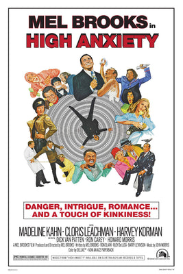 High Anxiety Movie Poster (16"x24") The Poster Depot