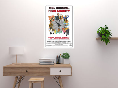 High Anxiety Movie Poster 11"x17" – Comedy Thriller Wall Art The Poster Depot