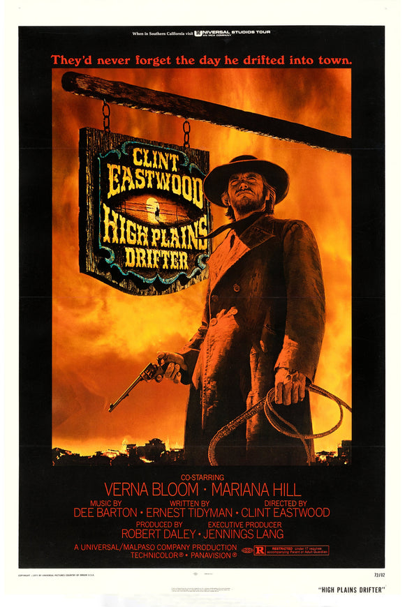 High Plains Drifter poster 24x36
