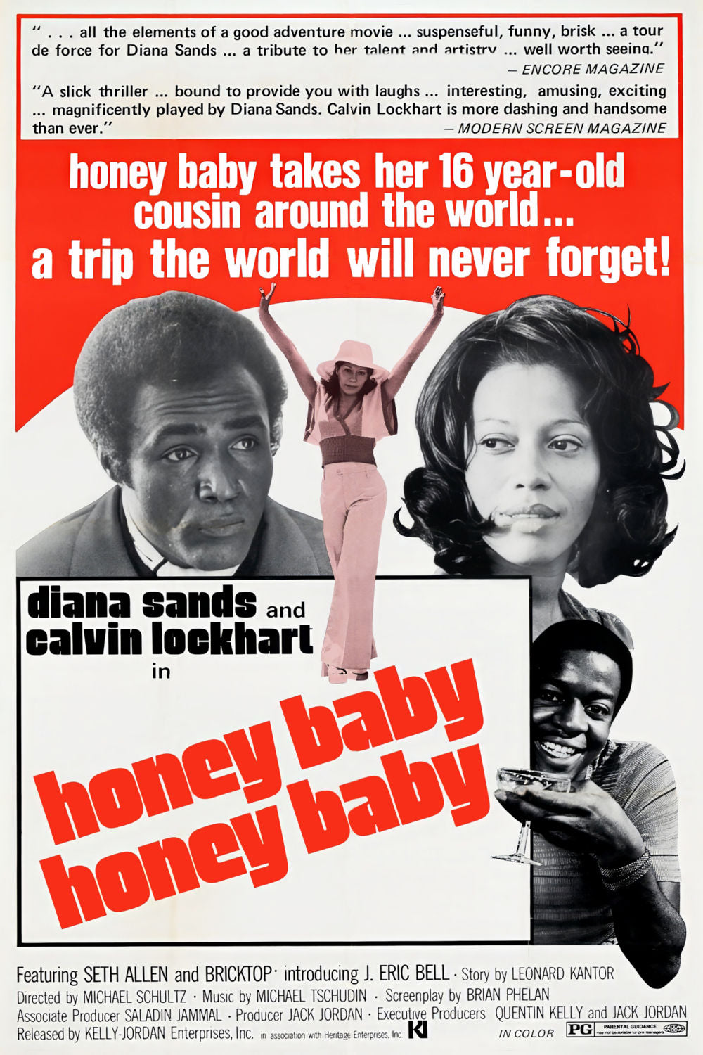 Honey Baby Honey Baby Movie Poster - 11"x17" The Poster Depot