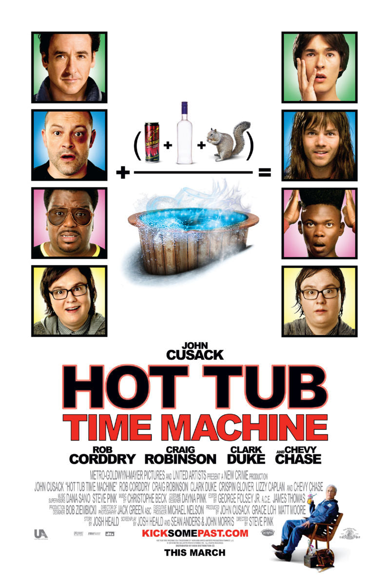 Hot Tub Time Machine Movie Poster 16x24 on Sale The Poster Depot