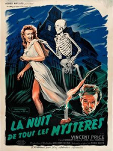 House On Haunted Hill 11x17 poster French for sale cheap United States USA