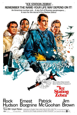 Ice Station Zebra Movie Poster 16"x24"