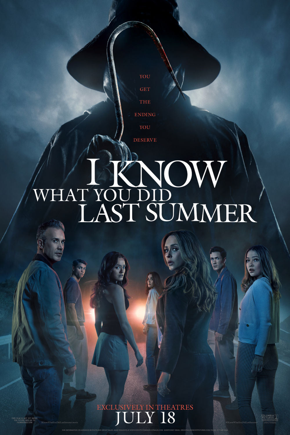 I Know What You Did Last Summer Movie Poster 27x40 The Poster Depot