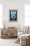 Jaws 27x40 poster lifestyle image